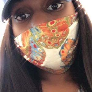 Premium Quilt Cotton “ Passion Fly “ Face Mask